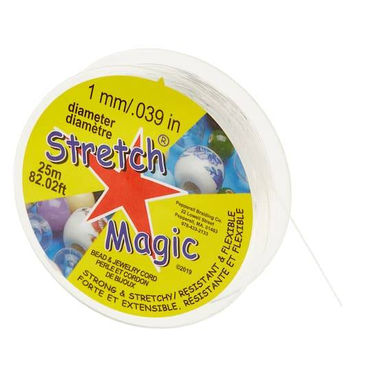 Stretch Magic Clear Bead & Jewelry Cord, 1Mm