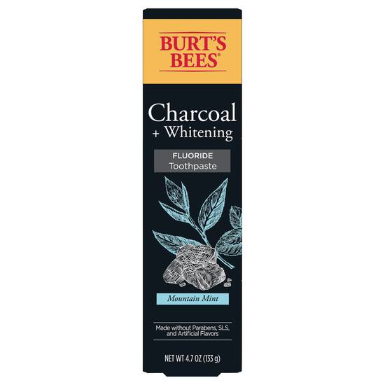 Burt’s Bees Charcoal + Whitening Fluoride Toothpaste