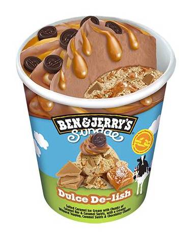Ben & Jerry's Dulce Delish Sundae 427ml
