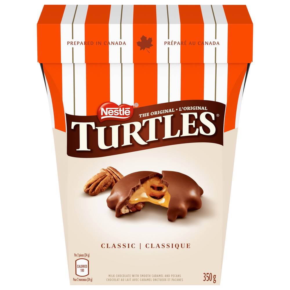 Turtles Original Milk Chocolate With Smooth Caramel & Pecans (350 g)