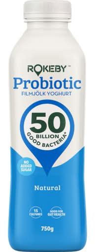 Rokeby Farms Natural Probiotic Filmjolk Yoghurt (750g)