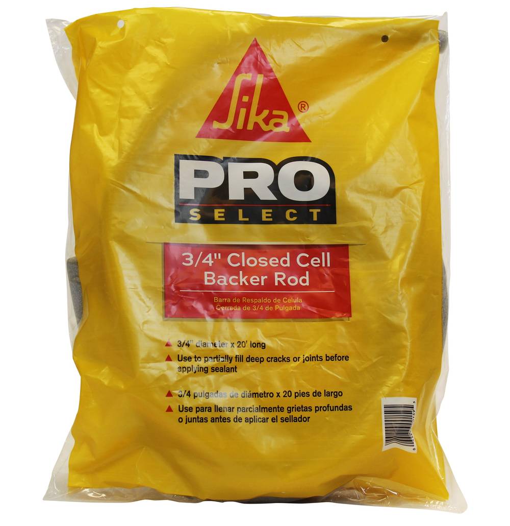 Sika Pro Select Closed Cell Backer Rod Sealant