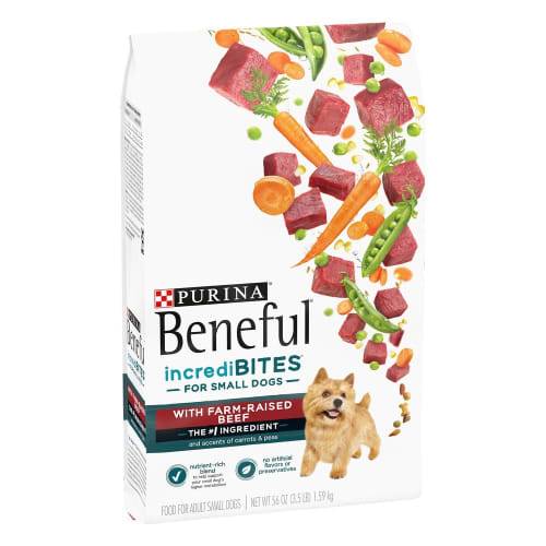 Beneful · IncrediBites Farm-Raised Beef Food for Adult Small Dogs (3.5 lbs)