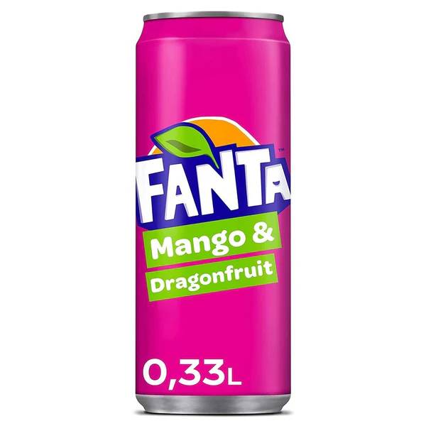 Fanta Mangue Fruit Du Dragon 33cl