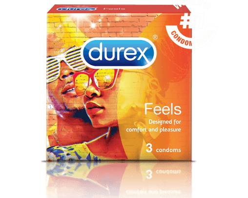 Durex Feels Condom 3pk