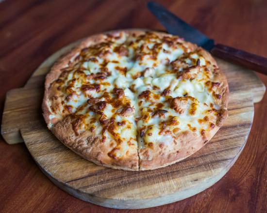 Chicken Mac and Cheese Pizza