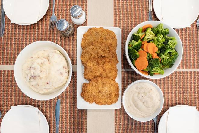 Chicken Fried Steak Family Meal