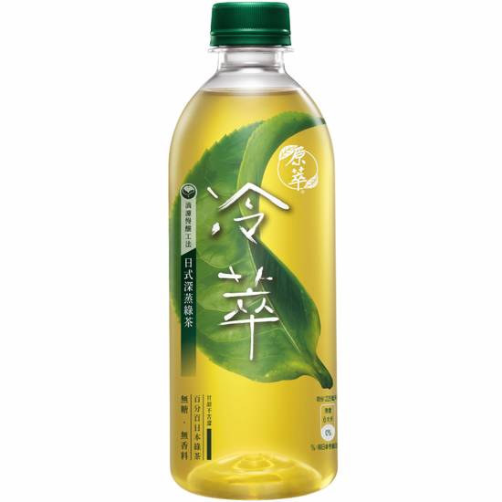 原萃冷萃日式深蒸綠茶PET450