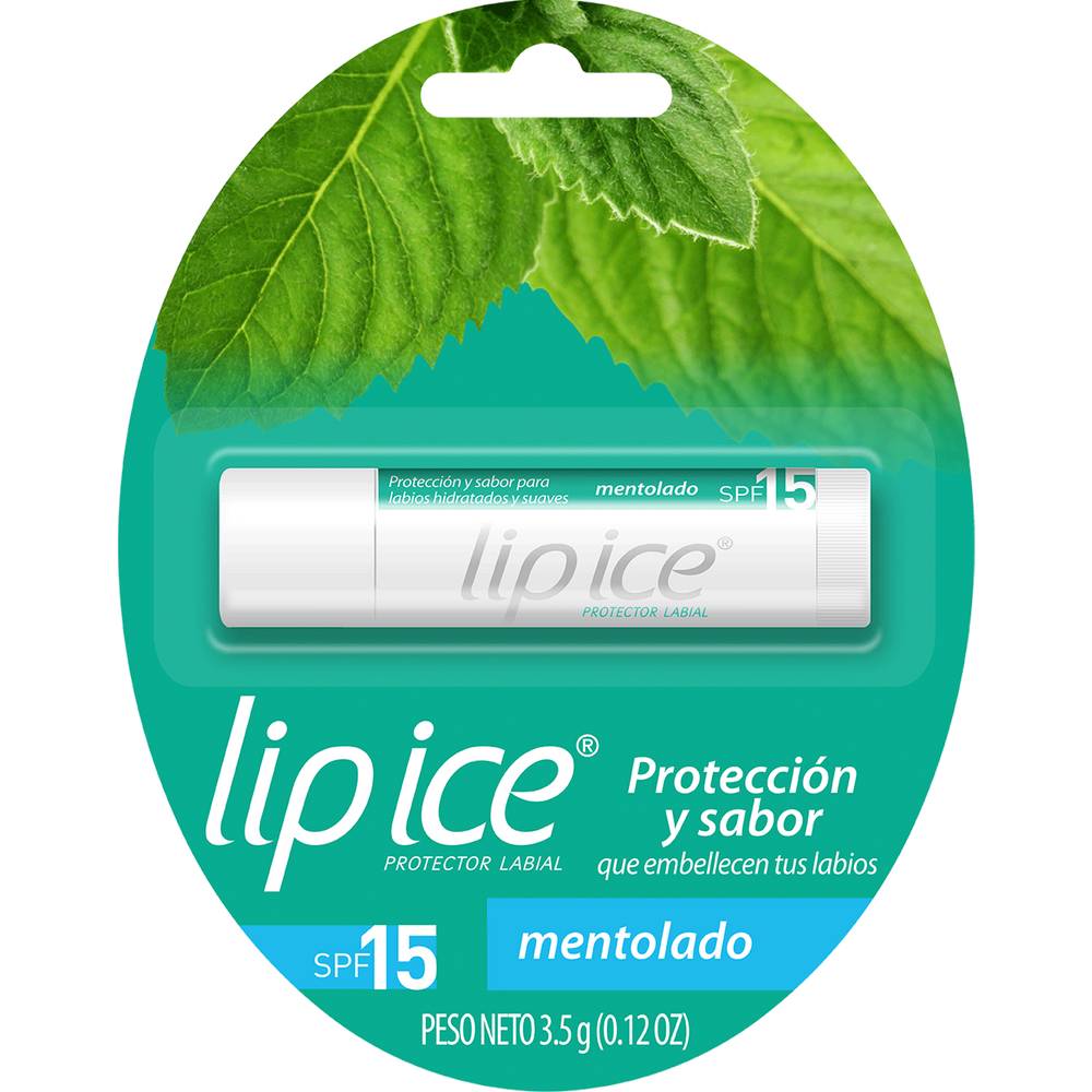 Lip ice protector labial mentolado spf15