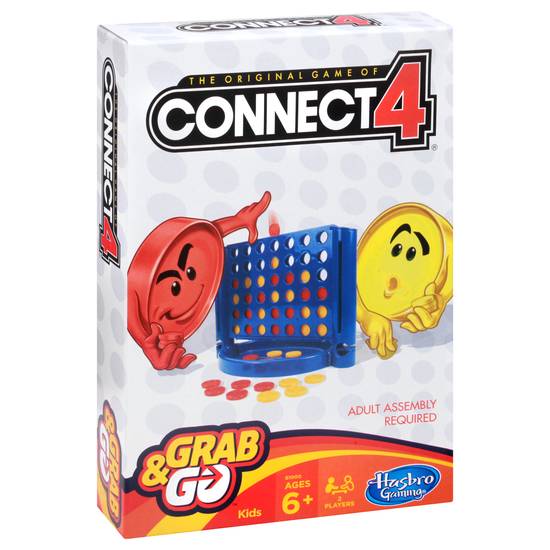 Hasbro Gaming Grab & Go Kids Connect 4 the Original Game