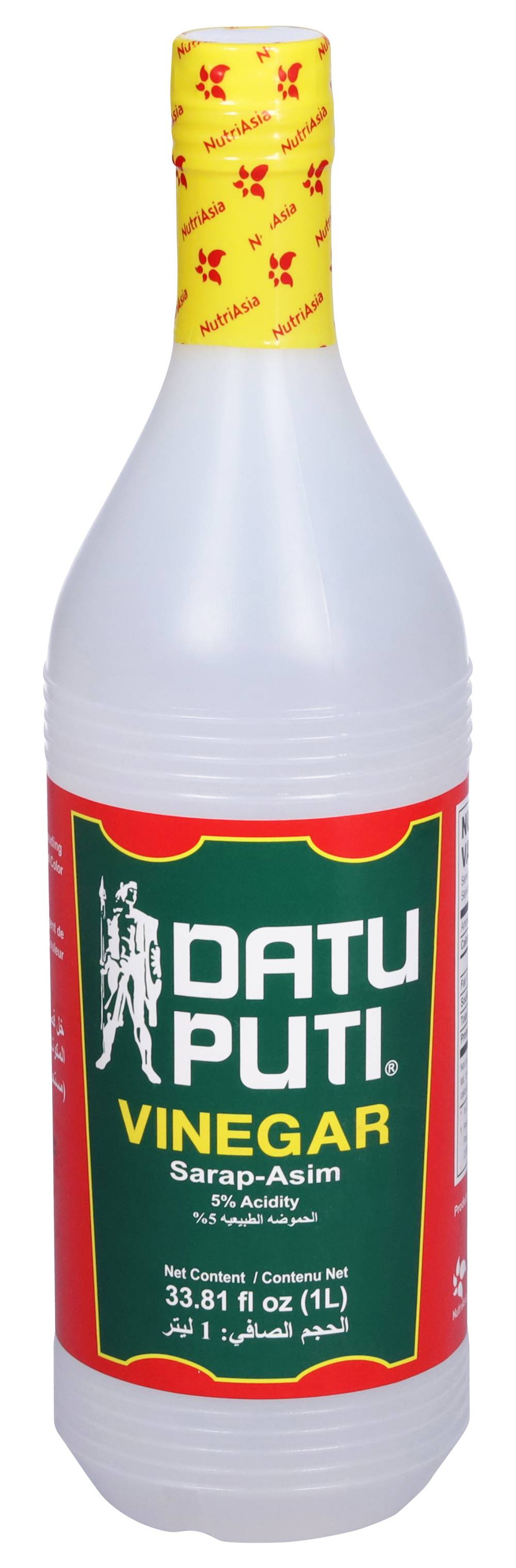 Datu Puti Sugarcane Vinegar Sarap-Asim (33.81 fl oz)