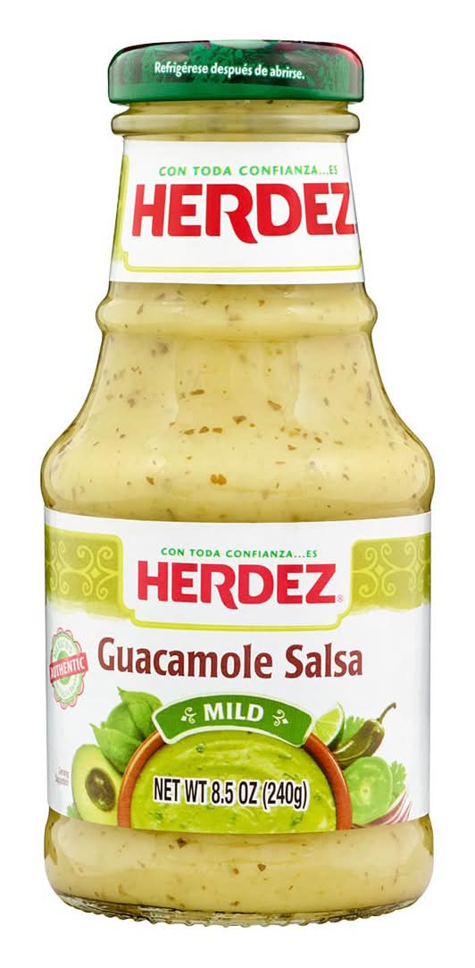Herdez Mild Guacamole Salsa 8.5 Oz