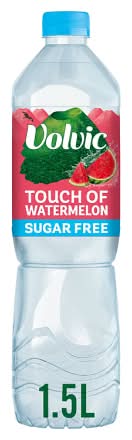 Volvic Touch Of Watermelon, Sugar Free Natural Flavoured Water (1.5L)