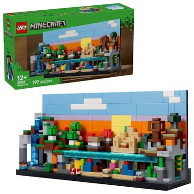 LEGO Minecraft Mini Biomes Building Toy For Ages 12+ Years (797 ct)