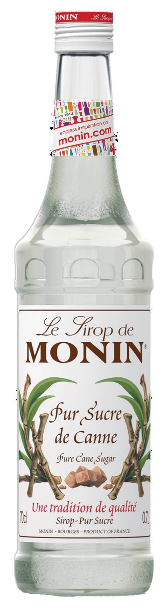 Monin Pure Cane Sugar Syrup 700ml