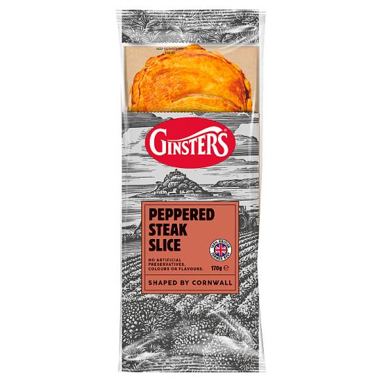 Ginsters Peppered Steak Slice (170g)