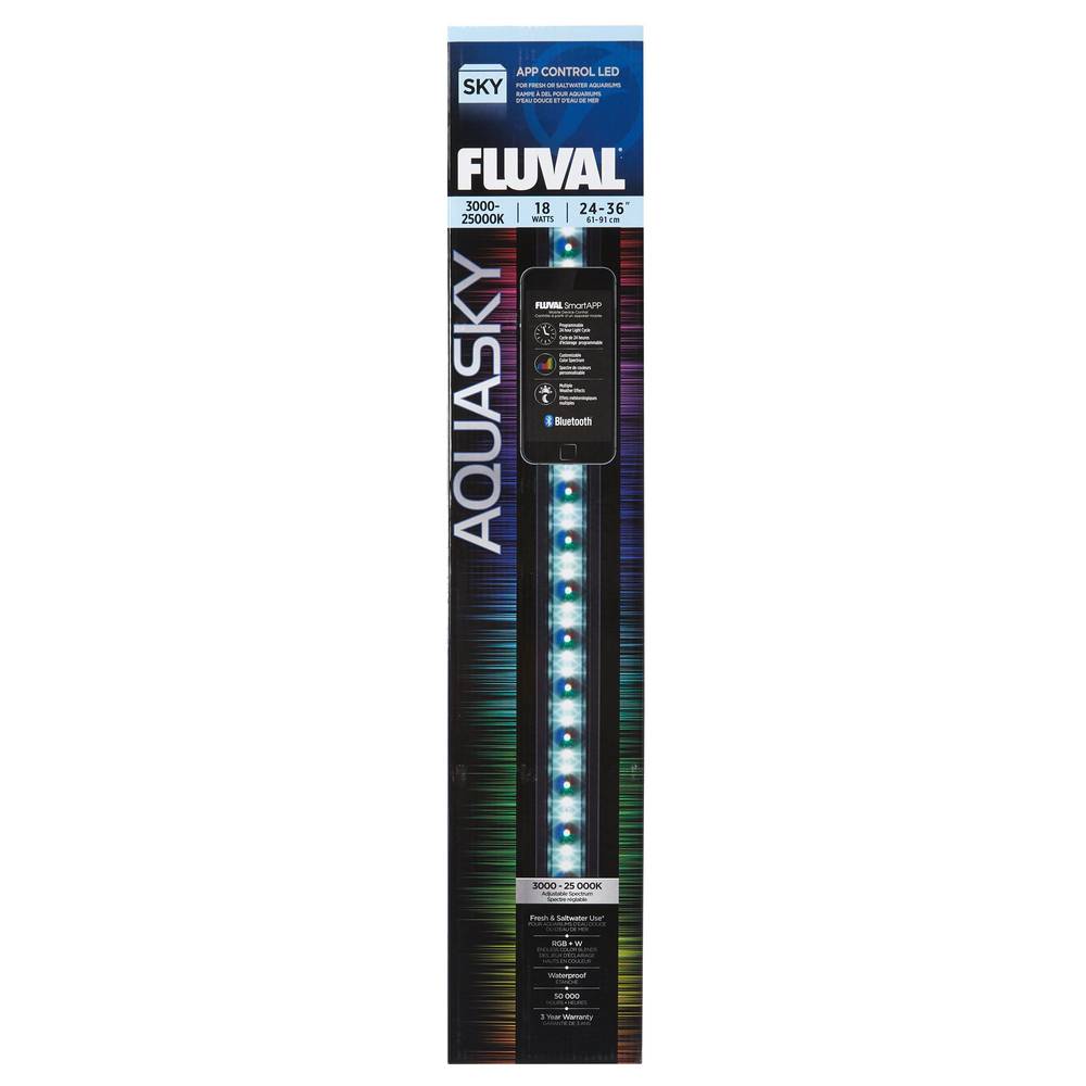 Fluval® AQUASKY LED Aquarium Light - 18 Watt (Size: 24-36 In)