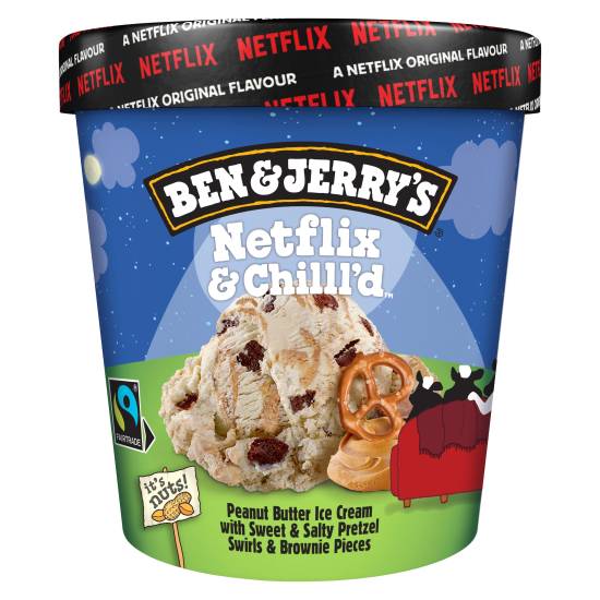 Ben & Jerry's Ice Cream Netflix & Chilll'd