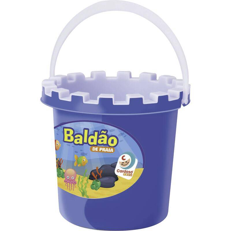 Cardoso Toys balde de praia baldão (azul) (20 cm)