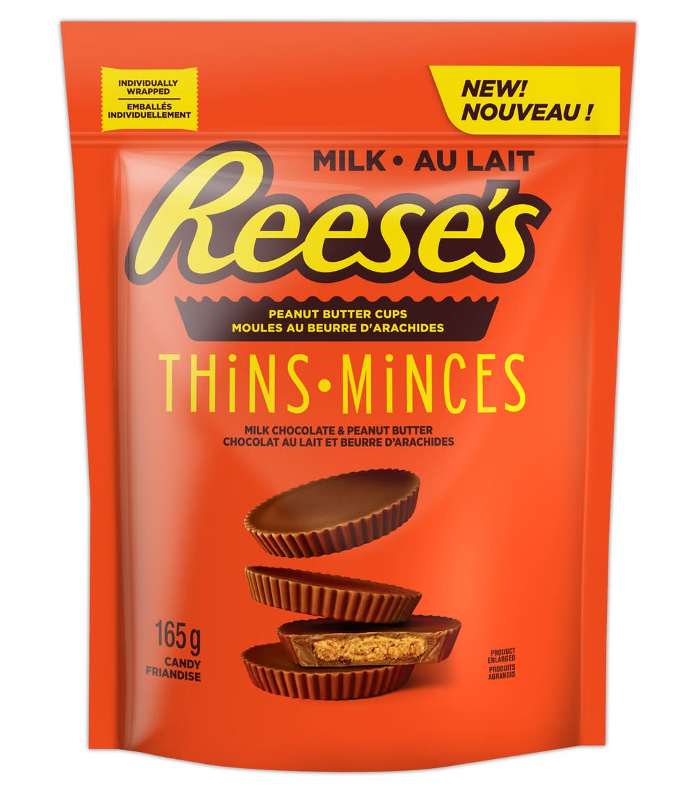 Reese's Thins Peanut Butter Milk Chocolate Cups (165 g)