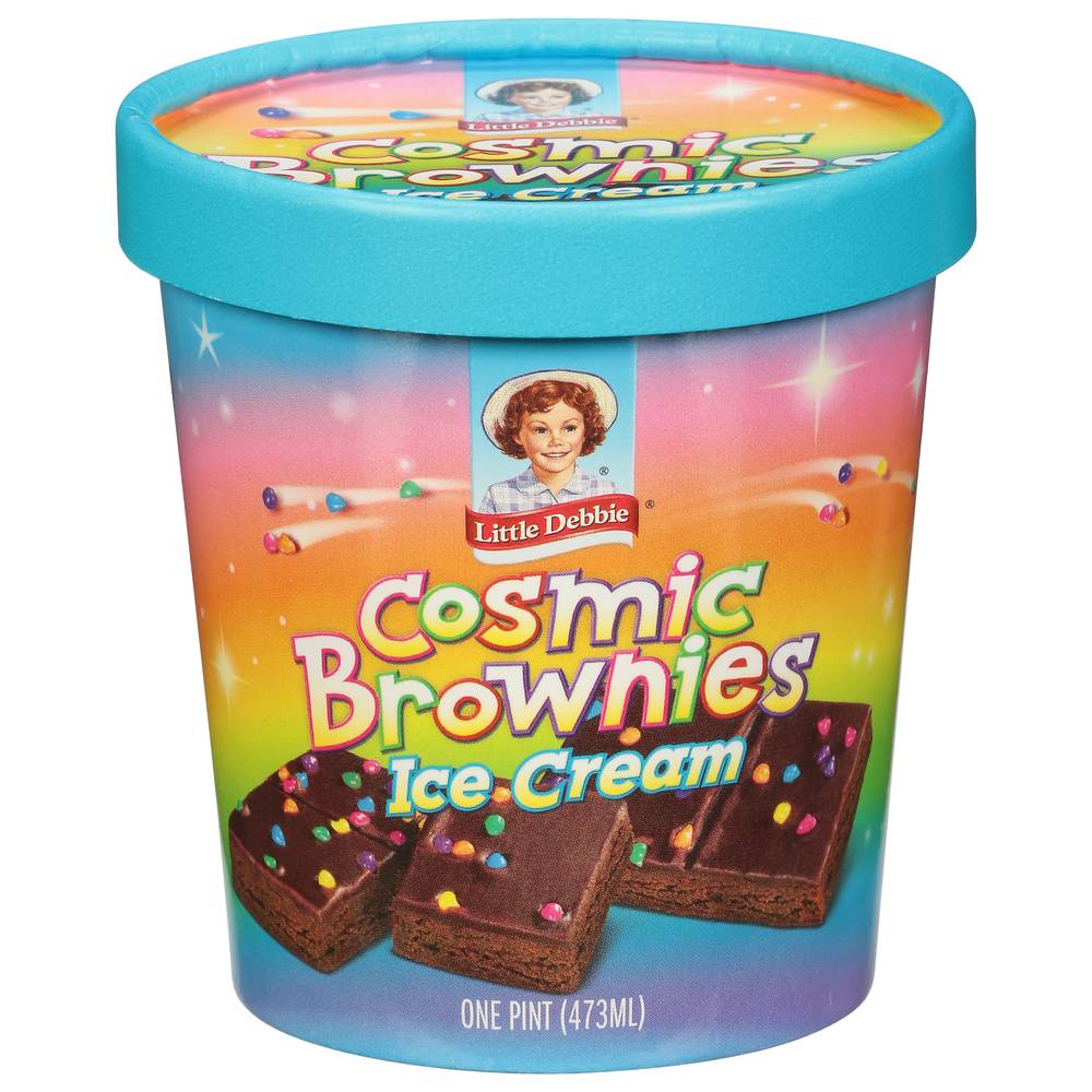 Little Debbie Cosmic Ice Cream (brownie)