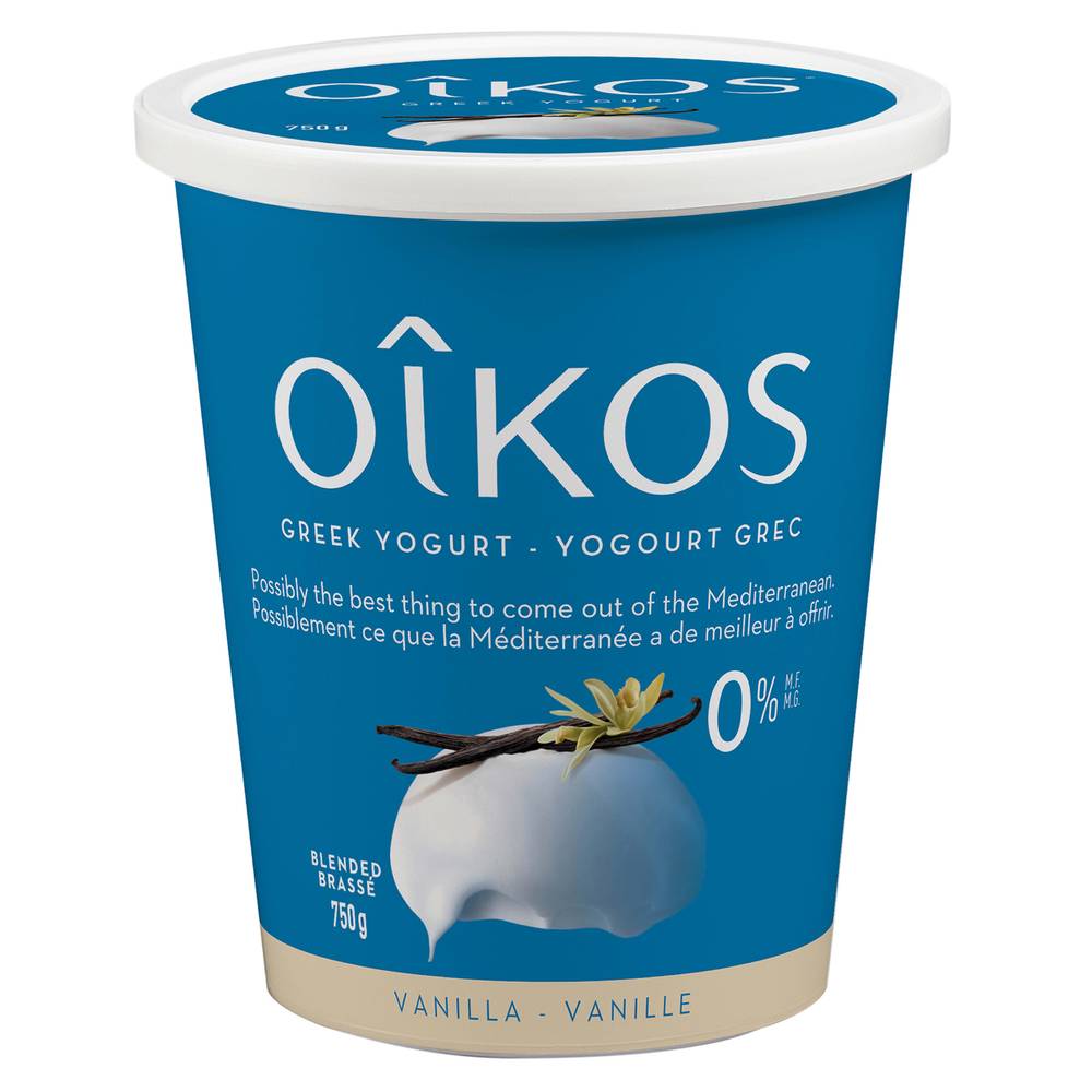 Oikos 0% Greek Vanilla Yogurt (750 g)