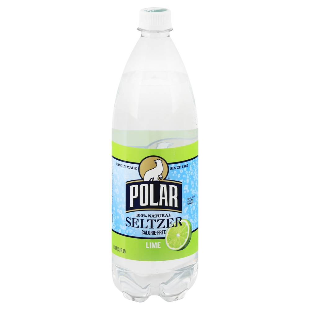 Polar Natural Lime Seltzer (33.8 fl oz)