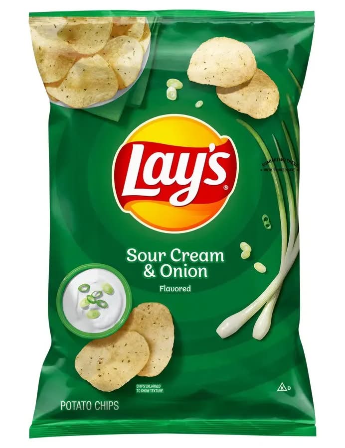Lay's Sour Cream and Onion Potato Chips