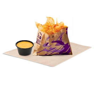 Seasoned Nachos + Nacho Cheese Sauce