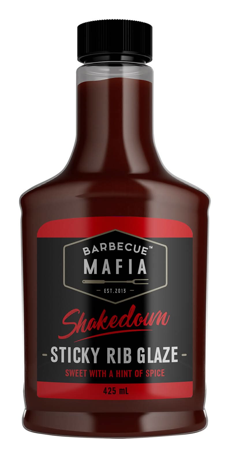 Barbecue Mafia 425ml Shakedown Sticky Rib Glaze BBQ Sauce