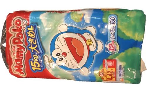 マミーポコパンツ ドラえもん オムツ - L (42 入)
