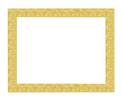 ArtSkills Glitter Framed Poster Board, 22 x 28, Gold (PA-1968)