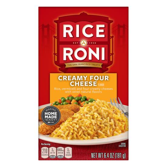 Rice-A-Roni Rice Vermicelli (creamy four cheese)