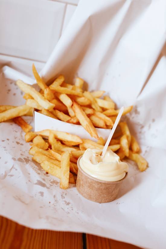 Portion de frites fraîches