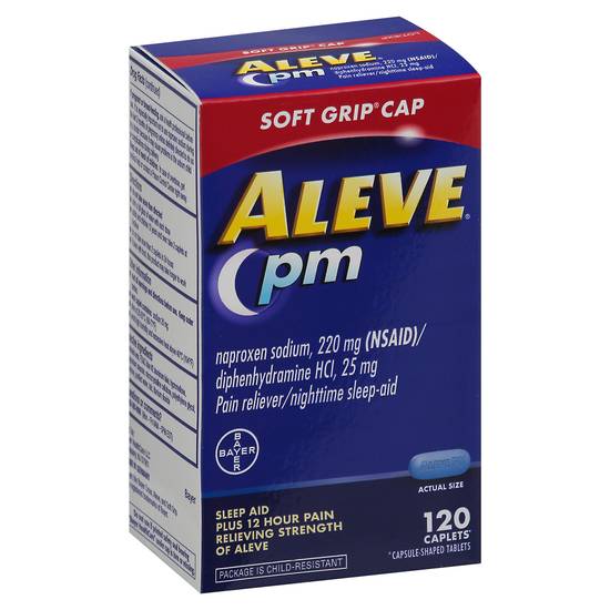 Aleve Pain Reliever/Nighttime Sleep-Aid
