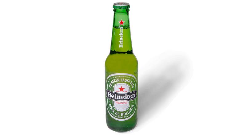 Heineken 341mL, Bière/Beer  (5% ABV)