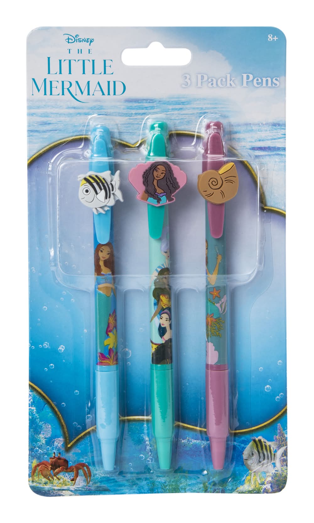 Disney The Little Mermaid Theatrical Release Pens 3-Count