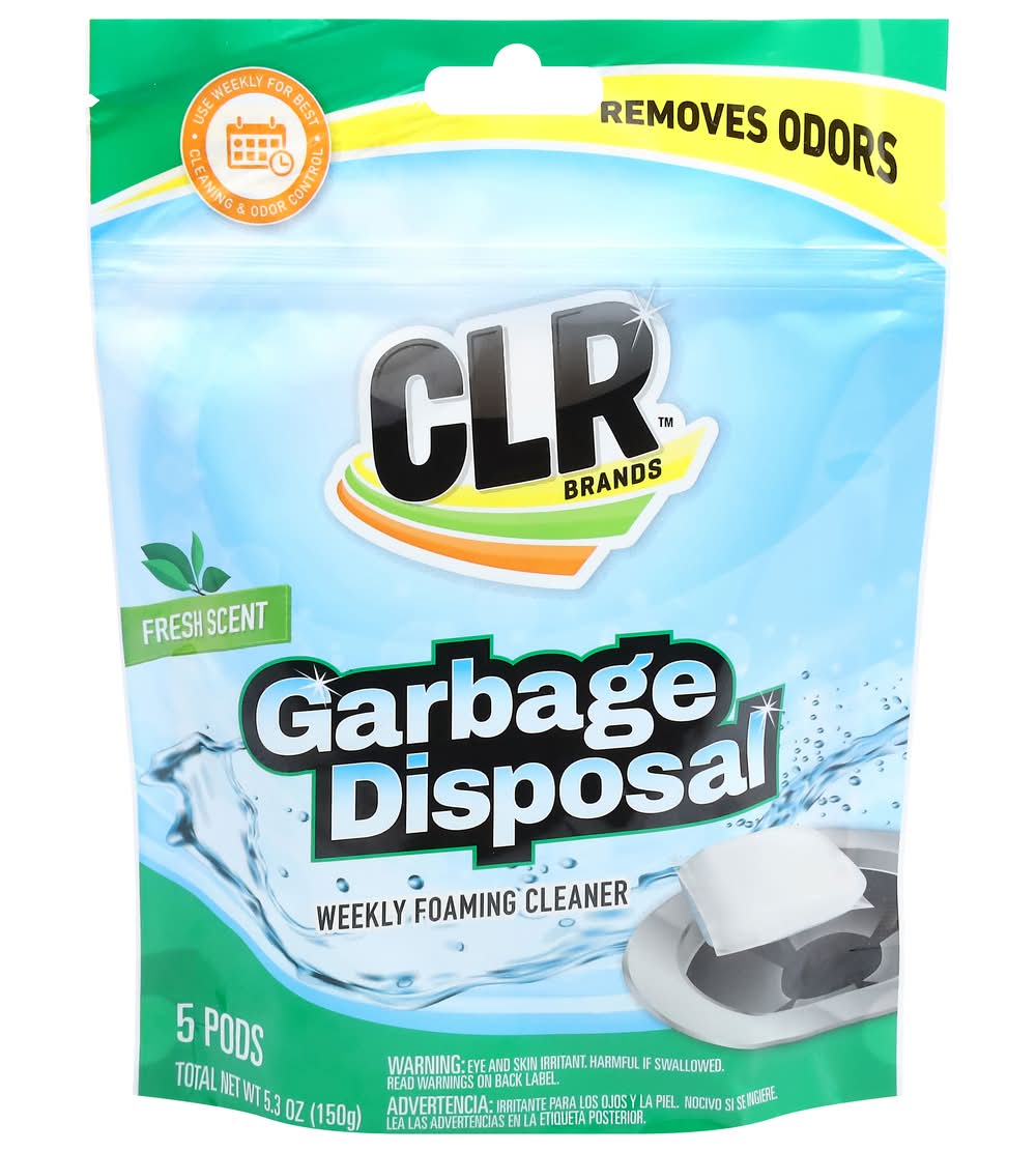 CLR Routine Clean Fresh Scent Fresh & Clean Garbage Disposal Cleaning Pods (5.3 oz)
