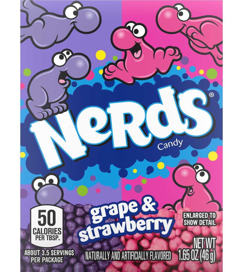 Nerds Grape and Strawberry Crunchy Candy (1.65 oz)