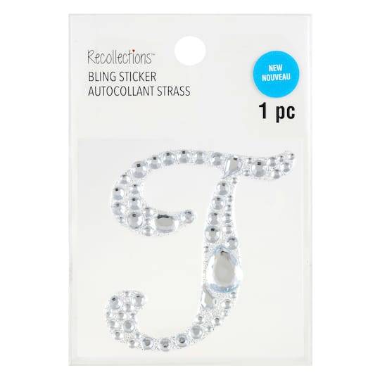 Bling Alphabet Letter Sticker By Recollections