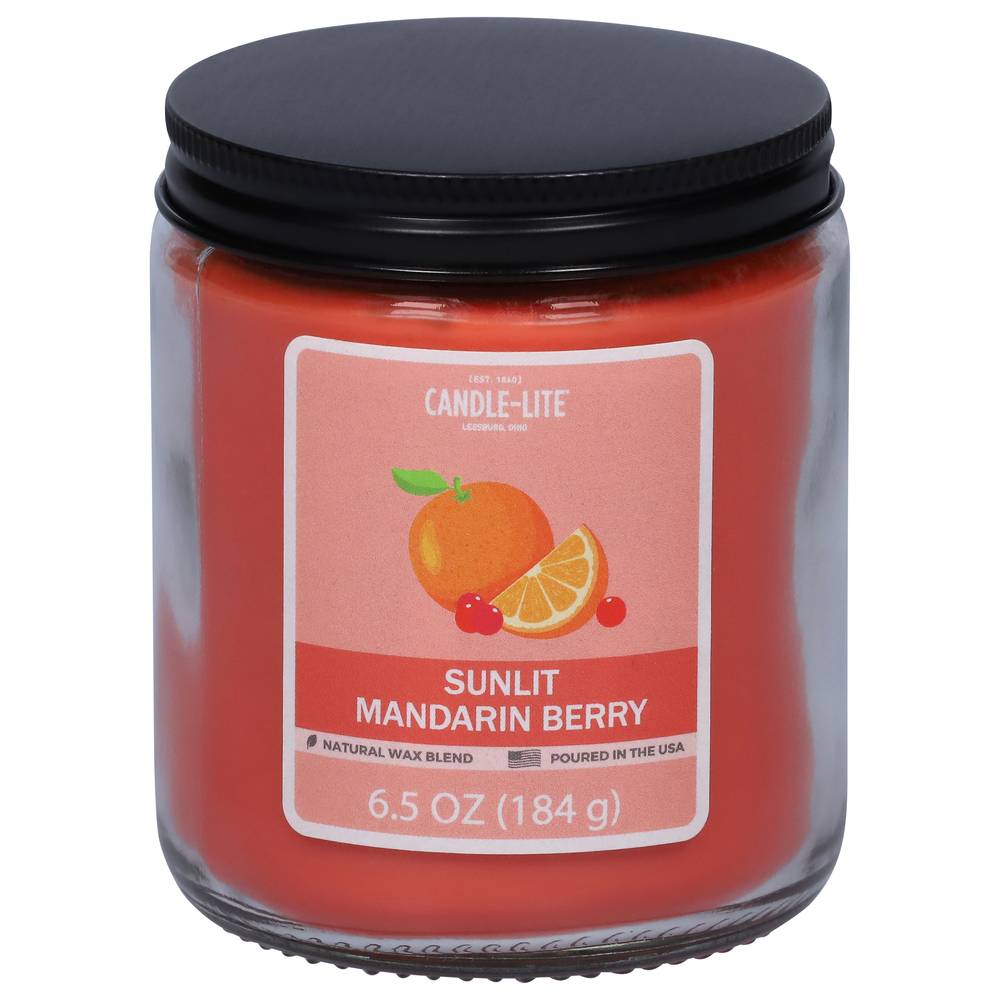 Candle-lite Sunlit Mandarin Berry Candle (6.5 oz)