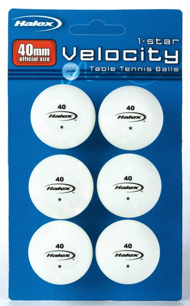 Table Tennis 40 mm (6 ct)