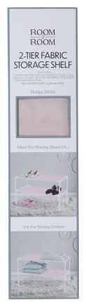 2-Tier Shoe Rack Pink