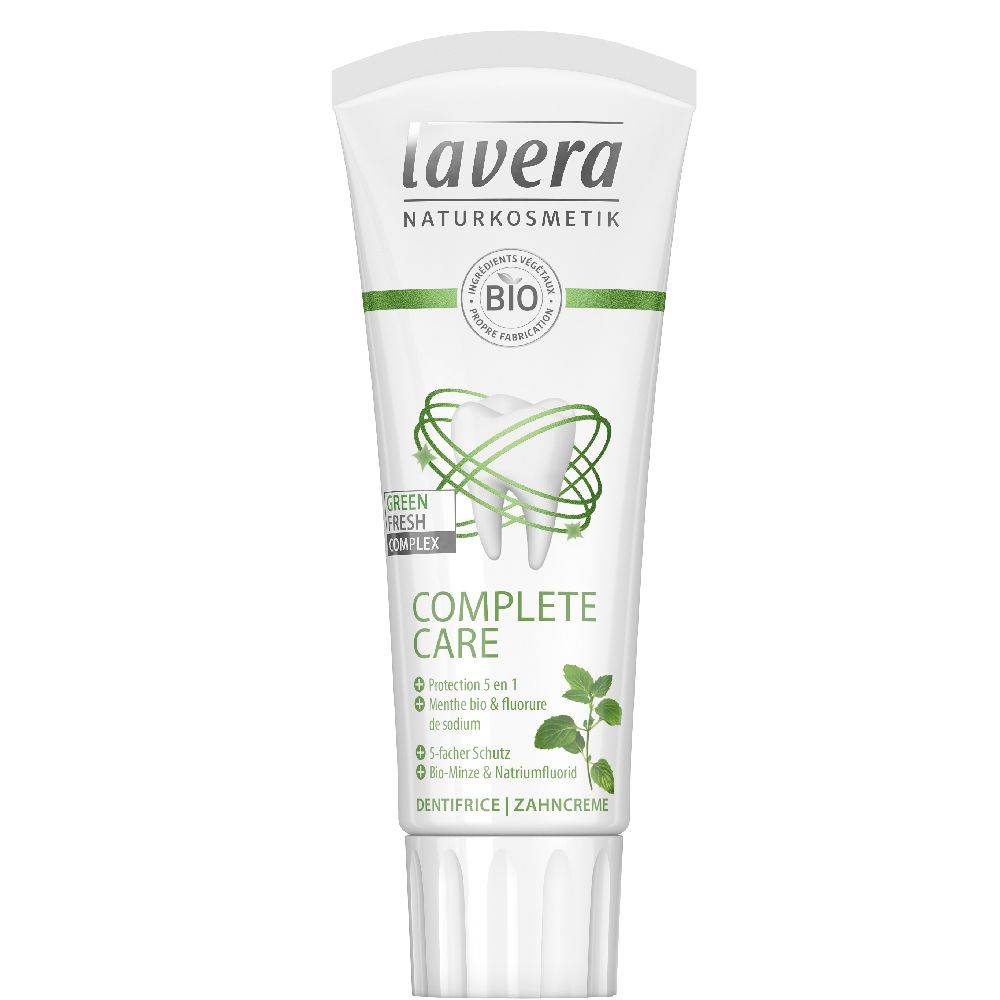 Dentifrice menthe 75ml - LAVERA - NATRUE