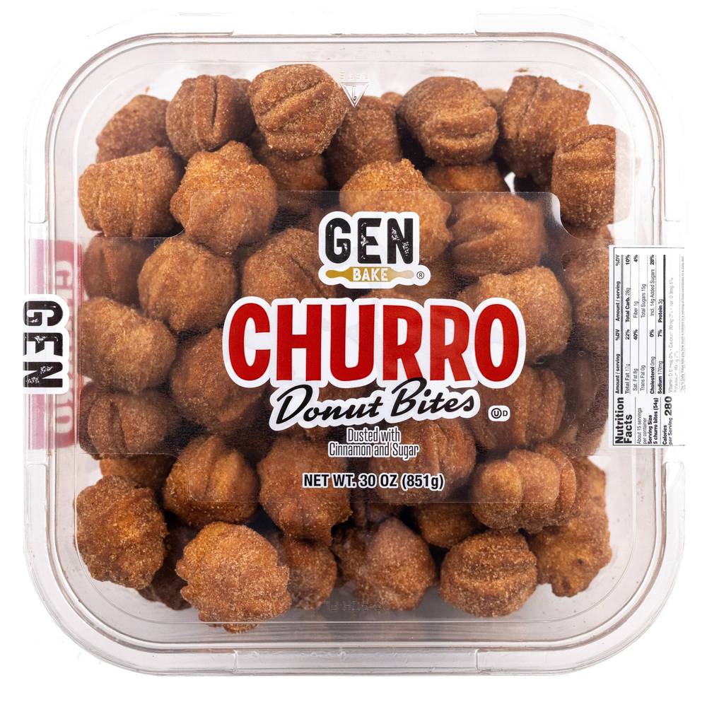 Gen Bake Churro Donut Bites (30 oz)