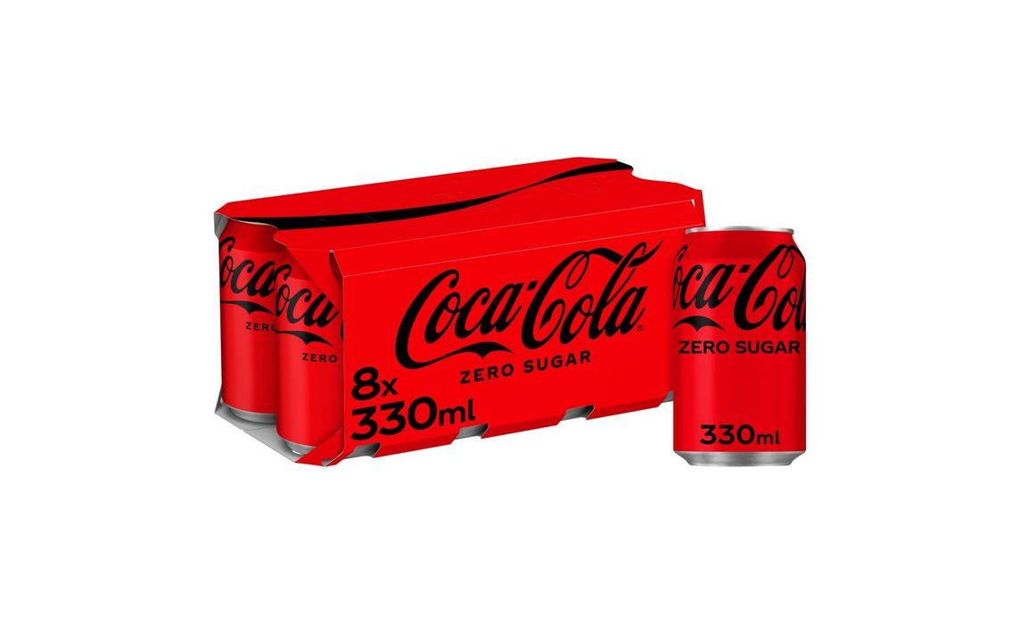 Coca-Cola Zero Sugar 8 X 330ml (382142)