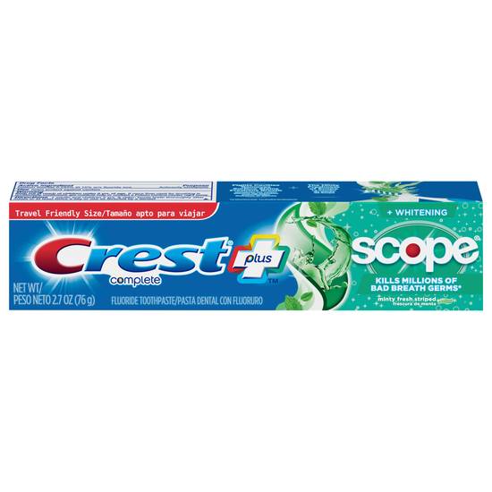 Crest Whitening + Scope Toothpaste
