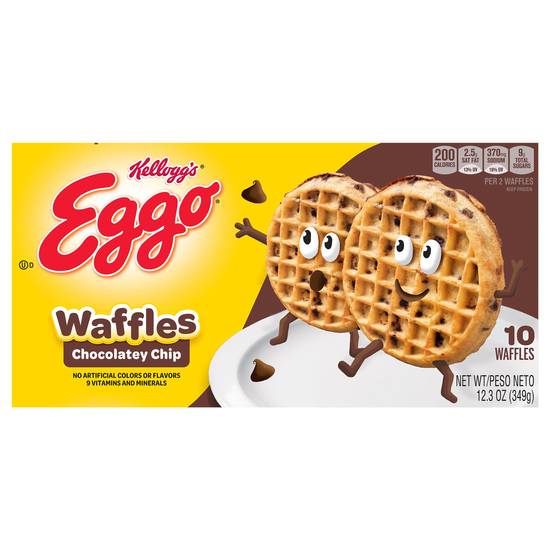 Eggo Kellogg's Chocolatey Chip Waffles (10 ct)