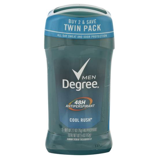 Degree Men Cool Rush 48h Antiperspirant Deodorant (2 ct)