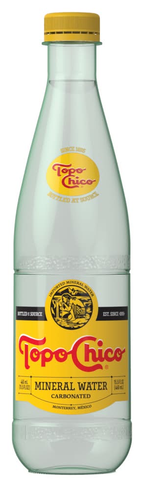 Topo Chico Carbonated Mineral Water (15.5 fl oz)